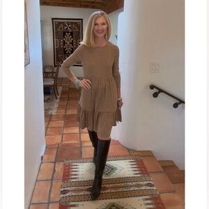 Amazon Women's Brown Mini Dress